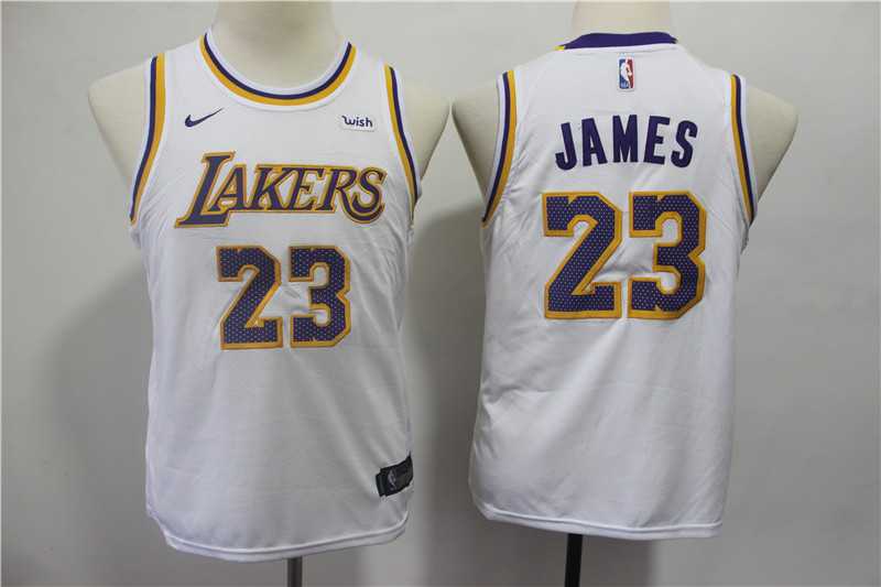 Lakers 23 Lebron James White Youth 2018 19 Nike Swingman Jersey,We sell and wholesale Lakers 23 Lebron James White Youth 2018 19 Nike Swingman Jersey on line form chian!
